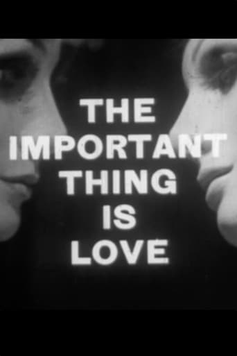 Watch Important Thing is Love (1971)