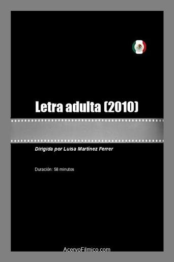 Watch Letra adulta