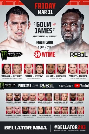 Watch Bellator 293: Golm vs. James