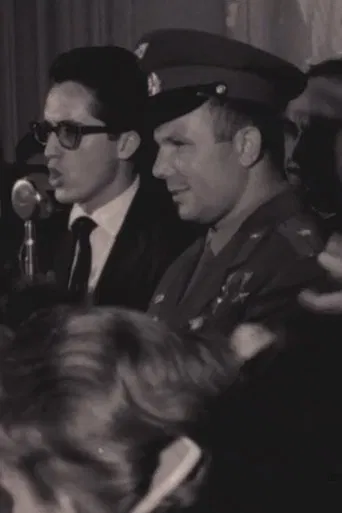 Visita de Yuri Gagarin à UNE, em 1961