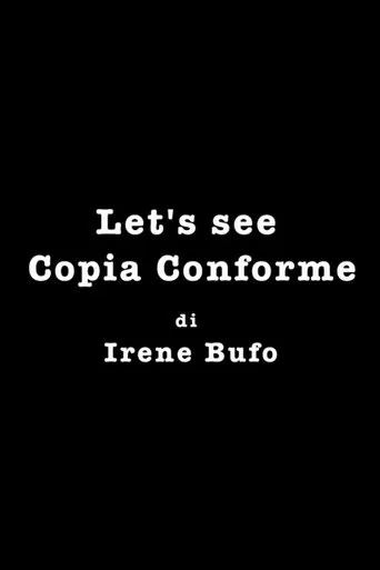 Watch Let's See Copia Conforme