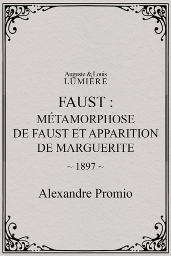Faust : métamorphose de Faust et apparition de Marguerite