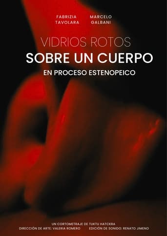 Vidrios rotos sobre un cuerpo en proceso estenopeico