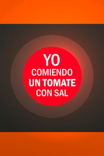 Yo comiendo un tomate con sal