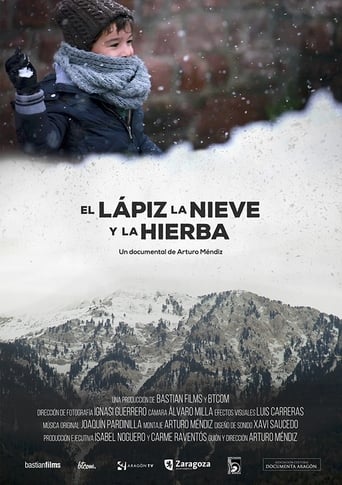 El lápiz, la nieve y la hierba