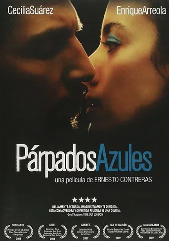 Párpados azules