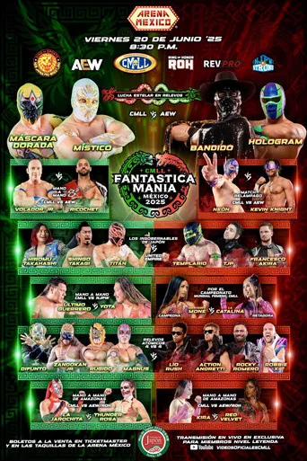 CMLL Presenta NJPW Fantastica Mania México 2025