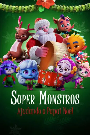 Super Monstros Ajudando o Papai Noel