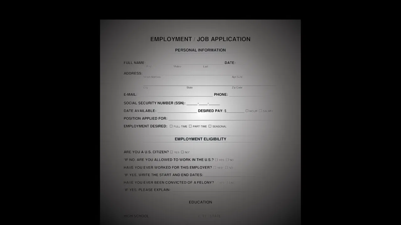 Job Application