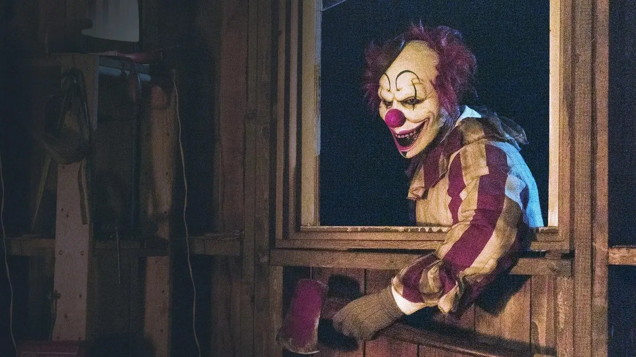 Clown in a Cornfield