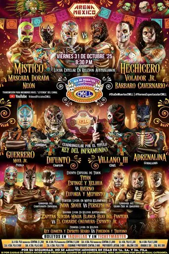 CMLL Dia De Muertos Viernes Espectacular
