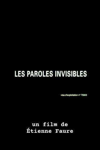 Les paroles invisibles