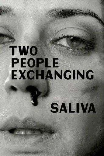 Two People Exchanging Saliva