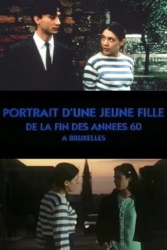 Portrait of a Young Girl at the End of the 60s in Brussels