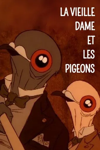 La anciana y las palomas