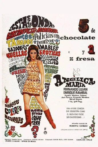 5 de chocolate y 1 de fresa