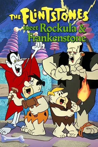 Les Pierrafeu chez Rockula et Frankenstone