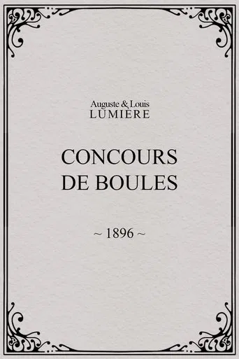Concours de boules