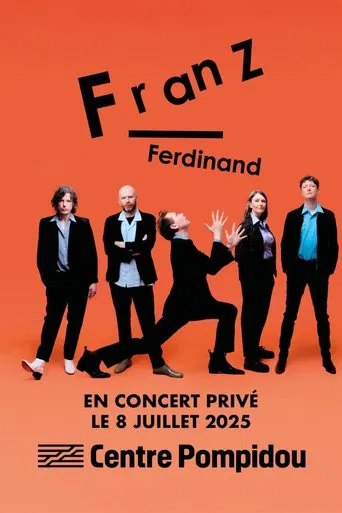 Franz Ferdinand en concert privé au Centre Pompidou
