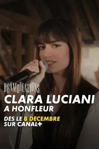 Déambulations : Clara Luciani à Honfleur