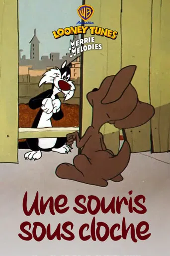 Une souris sous cloche