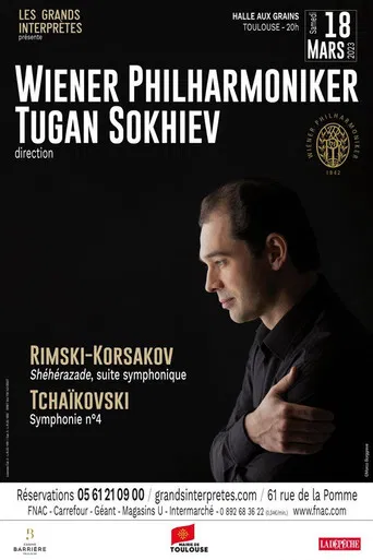 Tugan Sokhiev dirigiert die Wiener Philharmoniker Tschaikowsky & Rimski-Korsakow